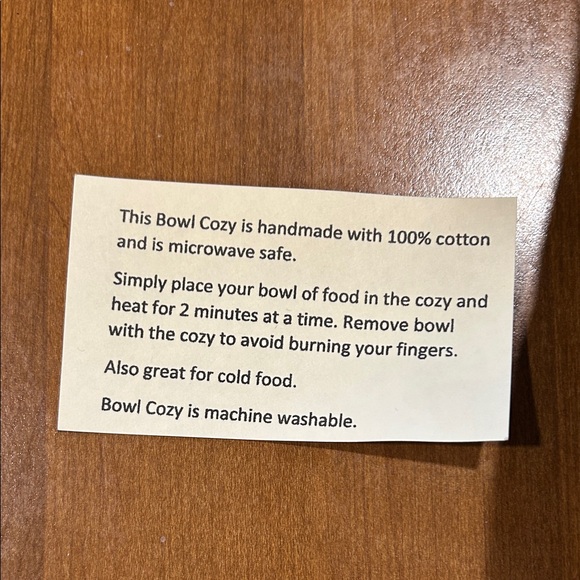 Set of Three Quilted Bowl Cozies - Picture 2 of 5